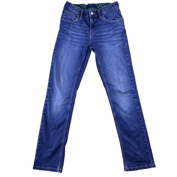 Levi's Other - Levis 511 Skinny Blue Jeans Youth Boys Size 14 Reg 27x29‎ Adjustable Waist
